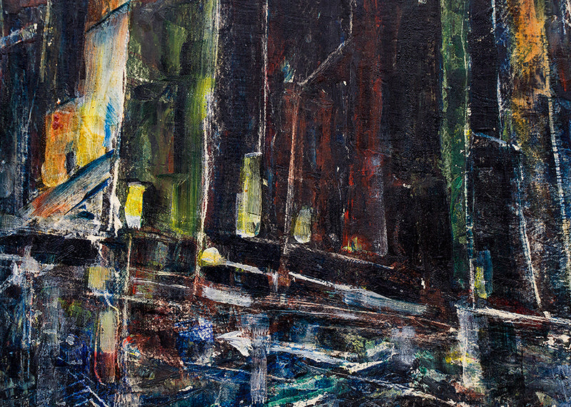 Untitled (New York), Oil Painting, 1951