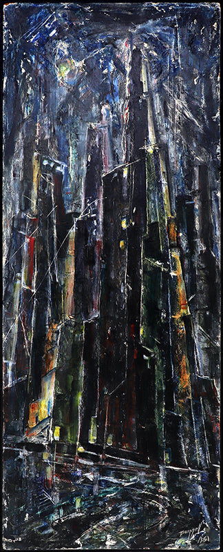 Untitled (New York), Oil Painting, 1951