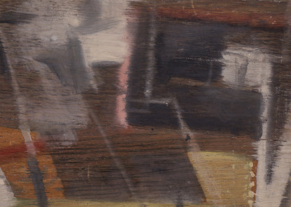 Untitled (Abstract), Oil Painting, 1956