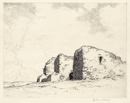 Pecos (New Mexico), Etching Print, 1930