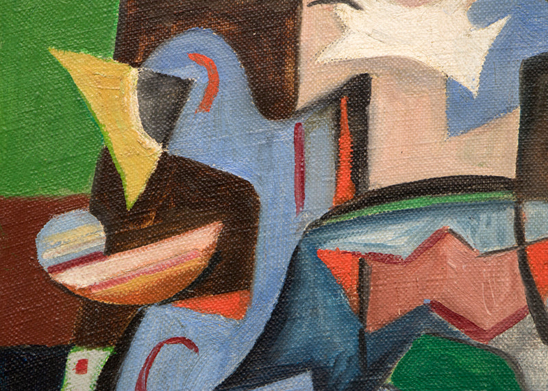 Untitled (Abstract), Oil Painting, 1944