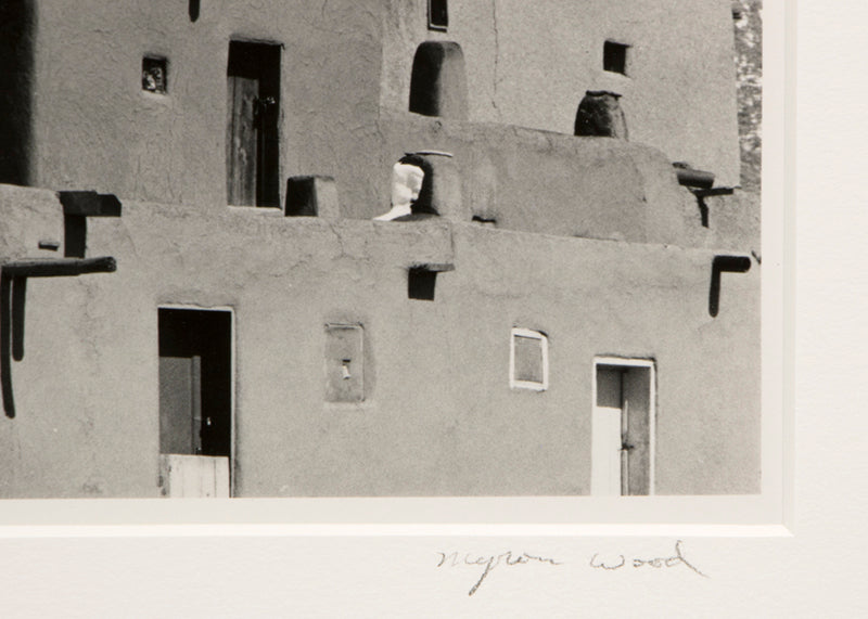 Taos Winter, Taos, New Mexico, Photograph, circa 1961