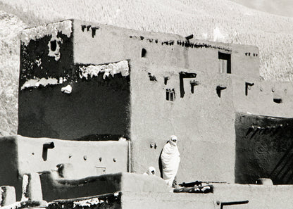 Taos Winter, Taos, New Mexico, Photograph, circa 1961