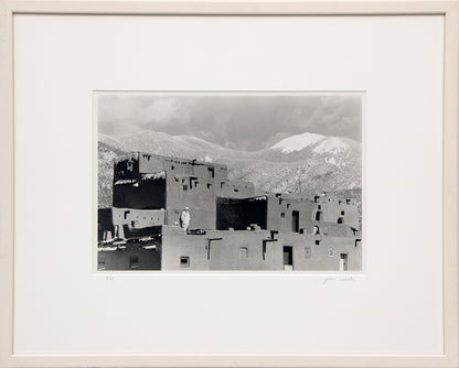 Taos Winter, Taos, New Mexico, Photograph, circa 1961