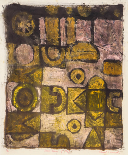 Nero's House of Gold, Mixed Media Drawing, circa 1965