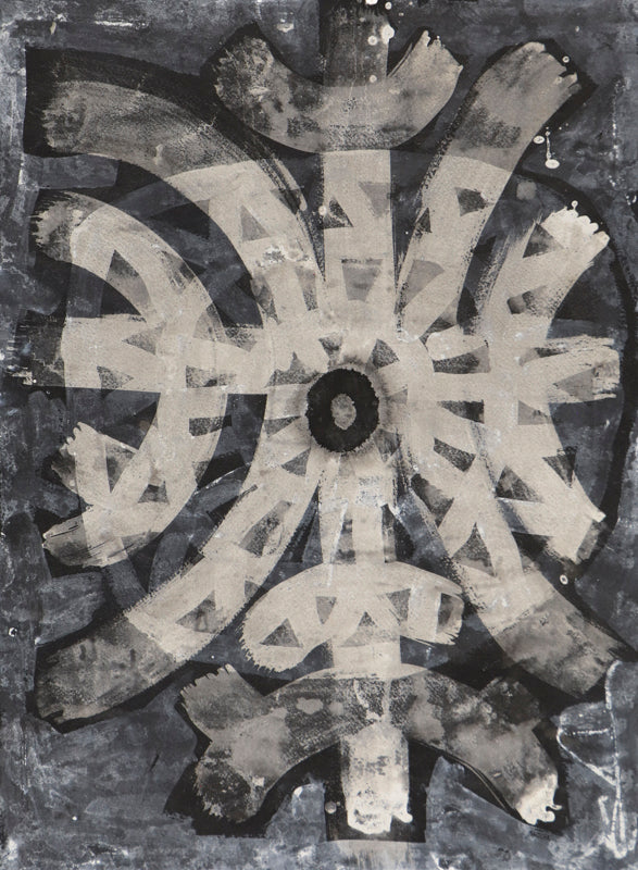 Edward Marecak (1919-1993) artwork for sale. Snowflake, Mixed Media Drawing, 1960s