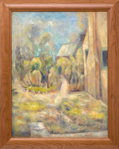 Early Spring (Thompson's Studio), Oil Painting, 1933