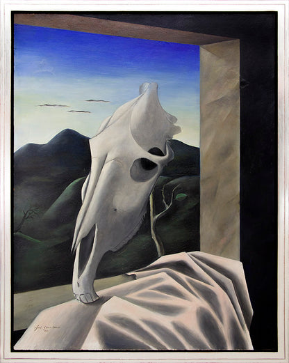 Untitled (Sueno del Caballo/Cranium or Expressive Cranium), Oil Painting, September 16, 1939