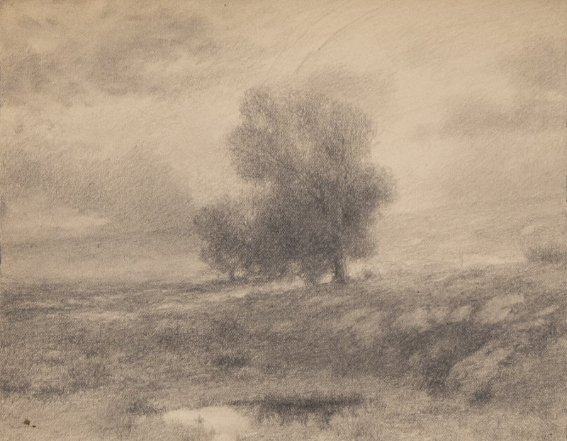 Charles Partridge Adams (1858-1942) artwork for sale. Untitled, Graphite Drawing, circa 1910