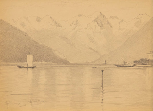 Charles Partridge Adams (1858-1942) artwork for sale. Untitled, Graphite Drawing, circa 1910