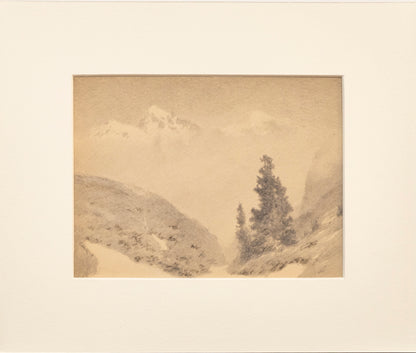 Untitled, Graphite Drawing, circa 1910