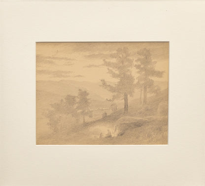 Untitled, Graphite Drawing, circa 1910