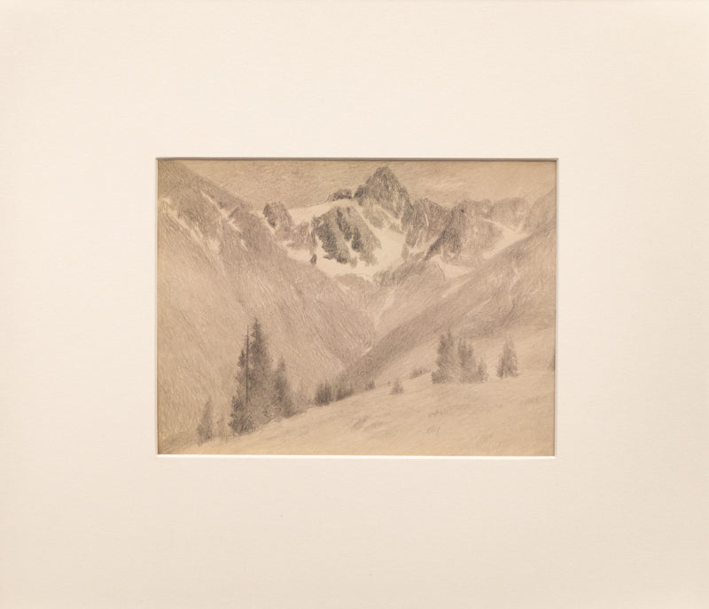 Untitled, Graphite Drawing, circa 1910