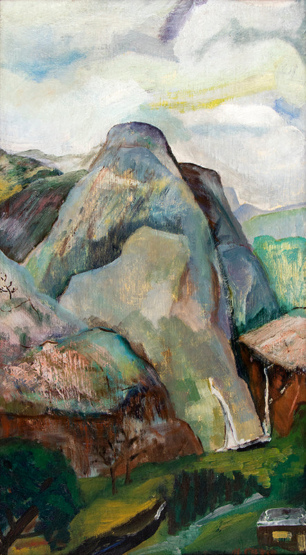 Untitled (Mountain Landscape, Near Colorado Springs, Colorado), Oil Painting