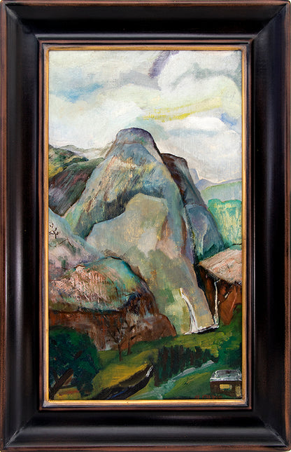 Untitled (Mountain Landscape, Near Colorado Springs, Colorado), Oil Painting