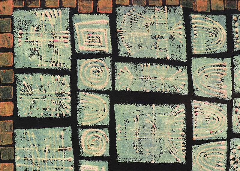 Mystic Writing, Mixed Media Painting, 1946-1952