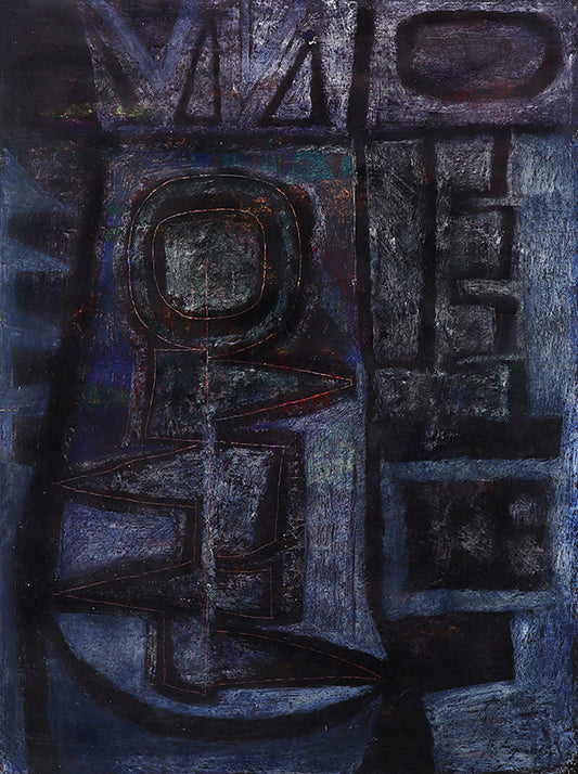 Edward Marecak (1919-1993) artwork for sale. Untitled #17, Mixed Media Painting