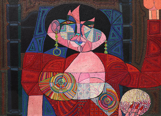 Edward Marecak (1919-1993) artwork for sale. Sybil (The Prophetess), Oil Painting, 1976