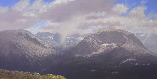 Terra Tomah Mountain - Rocky Mountain National Park, Colorado, Oil Painting