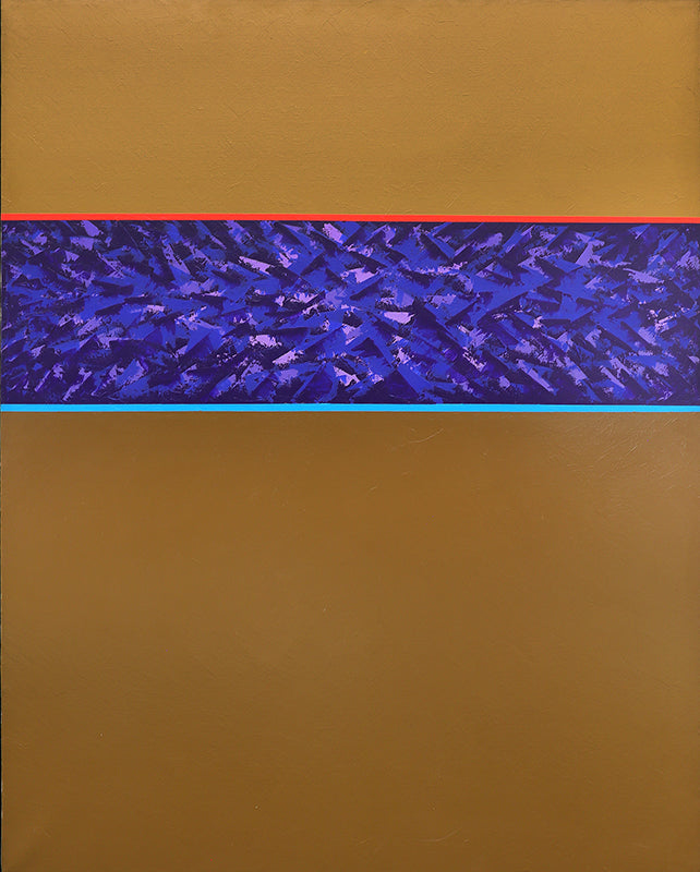 Untitled (Taos, New Mexico), Oil Painting, 1975