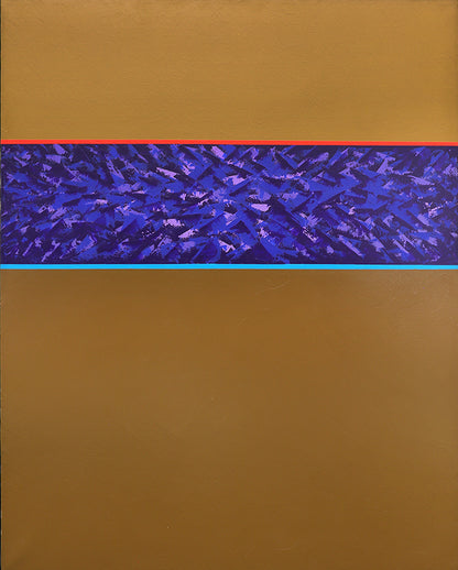 Untitled (Taos, New Mexico), Oil Painting, 1975