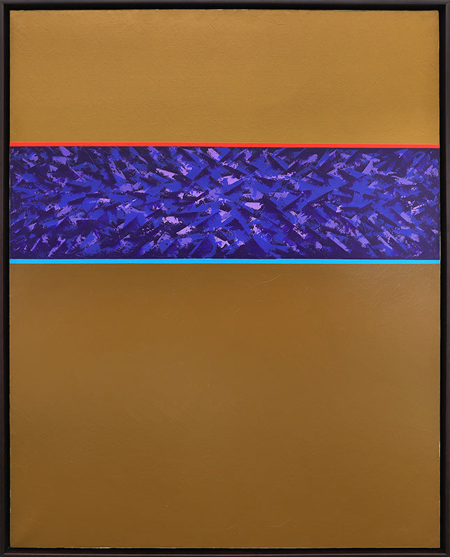 Untitled (Taos, New Mexico), Oil Painting, 1975