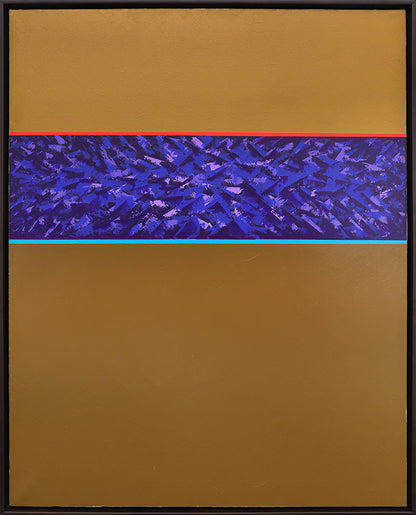 Untitled (Taos, New Mexico), Oil Painting, 1975