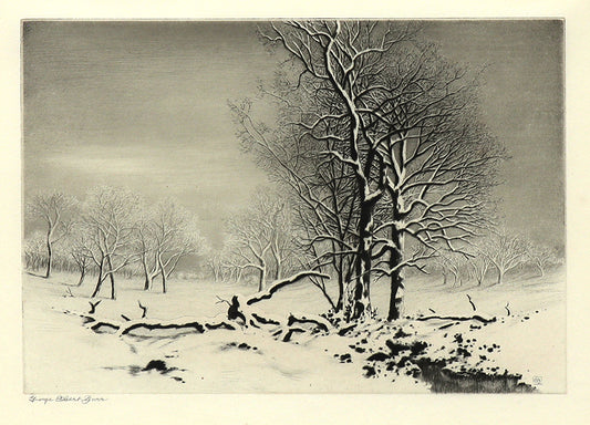 Winter No. 2, Etching Print, circa 1920