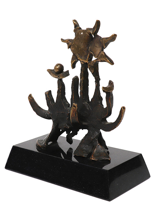 Untitled (Burning Bush), Bronze Sculpture