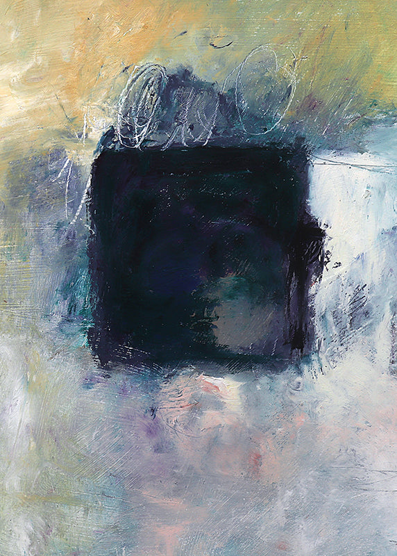 Composition #1 (Abstract), Oil Painting, 1995