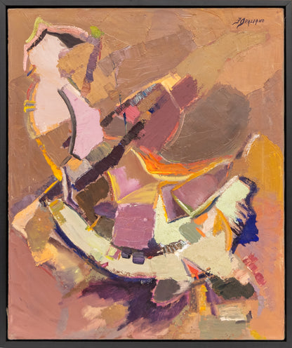 Galaxie #122, Oil Painting, 1971