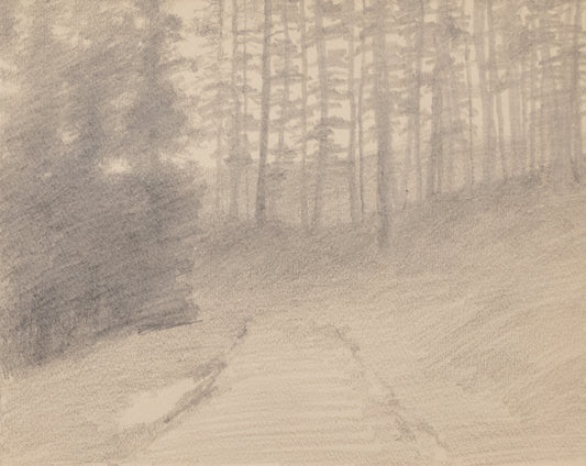 Untitled, Graphite Drawing, circa 1910